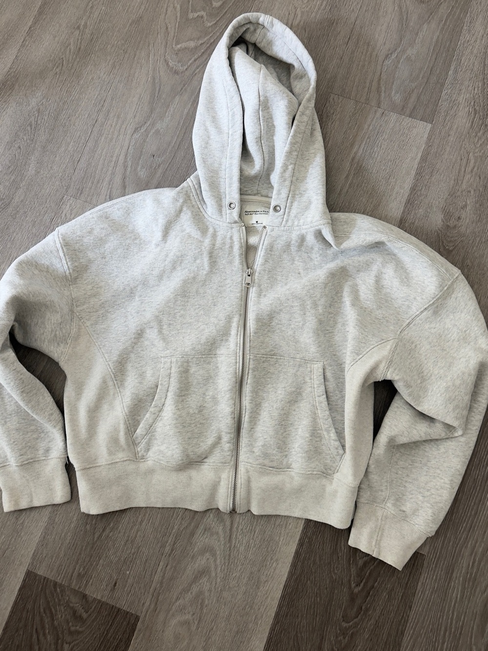 Abercrombie and Fitch Cropped Zip Up
